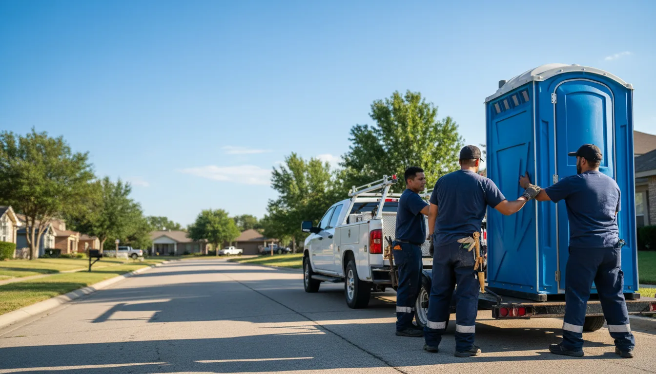 Portable Toilet Rental in Evansville, AR near me